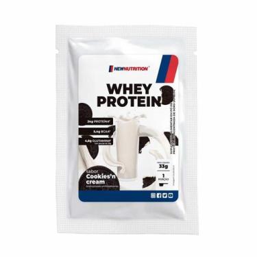 Imagem de Whey Protein Concetrado - 1 Sachê 33g Cookies and Cream - Newnutrition