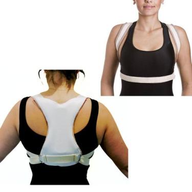 Imagem de Corretor Postural Anti Dor Ortopédico Proteção E Alívio Unissex Lombar