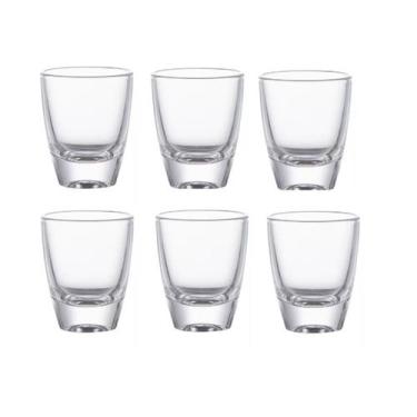 Imagem de Copos Dose 34 ML Shot/ Tequila/pinga/vodka -Vidro - 06 Peças - Home