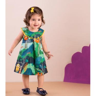 Imagem de Vestido pompom bicho preguiça precoce - PRECOE, GG