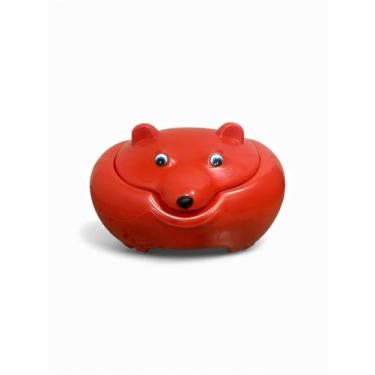 Imagem de Baú Organizador Infantil Urso Porta Brinquedos Decorativo - Playtime B