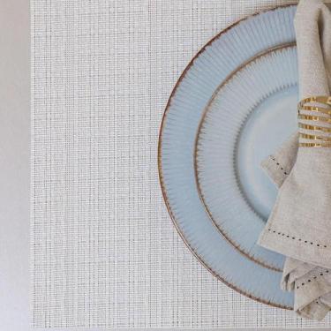 Imagem de Lugar Americano Dovey 45cm x 30cm Off White PVC Lyor