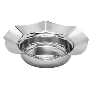 Imagem de Centro de Mesa Wolff Bonbon 30cm x 8,1cm Zamac Niquelado