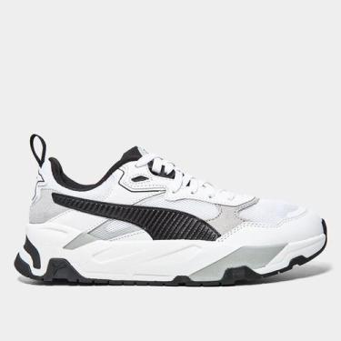 Imagem de Tênis Puma Trinity Masculino, Branco, Preto, 44