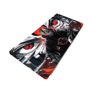 Imagem de Mouse Pad Gamer XXL Preto Uchiha Itachi Madara Naruto Uzumaki, Tapete 