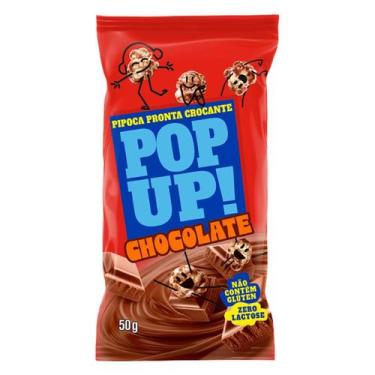 Imagem de Pipoca Pronta Gourmet Pop Up Chocolate 50g