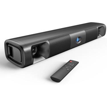 Imagem de Barra de Som Saiyin 60W Bluetooth TV-ARC/Óptico/AUX
