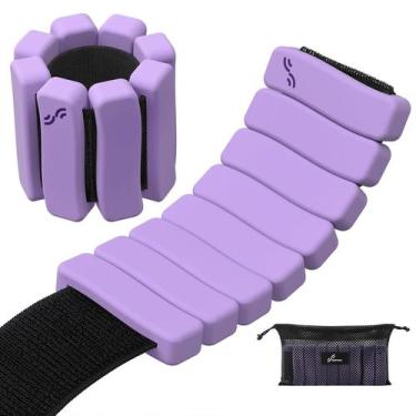 Imagem de Conjunto de Pesos para Punho e Tornozelo Sportneer 2 lb em Silicone