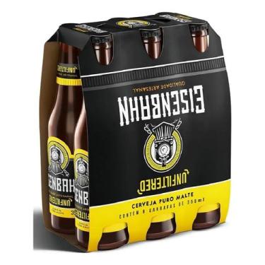 Imagem de Eisenbahn Unfiltered Puro Malte Garrafa 355ml Com 6 Un