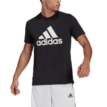 Imagem de Camiseta Adidas D2M Logo Feelready Masculina-Masculino