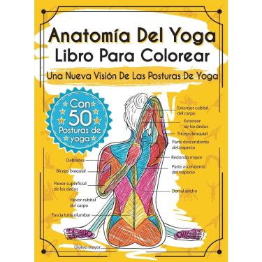 Imagem de Anatomía Del Yoga Libro Para Colorear