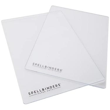 Imagem de Spellbinders PL-101 Placas decorativas de corte platina, padrão