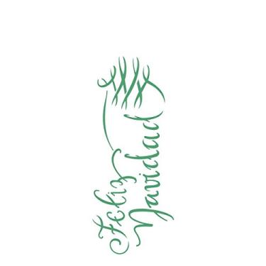 Imagem de Stencil de Acetato para Pintura OPA 10X30 2307 Feliz Navidad