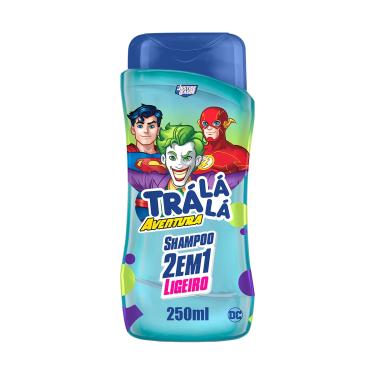 Imagem de Shampoo Infantil 2 em 1 Trá Lá Lá Aventura Justice League Ligeiro 250ml 250ml