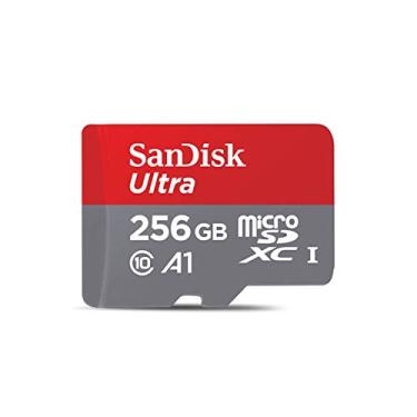 Imagem de Cartão de Memória MicroSDXC 256GB Sandisk Ultra Classe 10 100MB/s