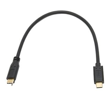 Imagem de Cabo C-C, cabo USB3.1 de material durável para telefones portáteis para carregadores