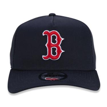 Imagem de Boné New Era 9Forty A-Frame mlb Boston Red Sox Team Snapback