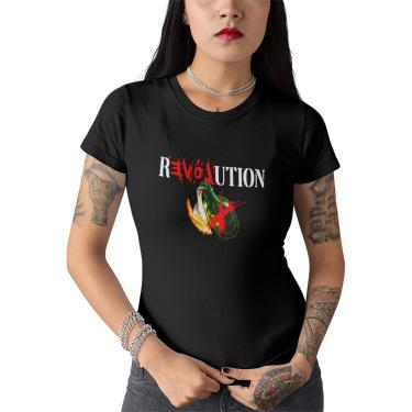 Imagem de Camiseta Feminina Revolution Love Molotov Revolução Amor