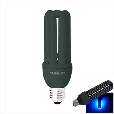 Imagem de Lâmpada Fluorescente Luz Negra 20W 110V 127V Efeito Neon - Ourolux