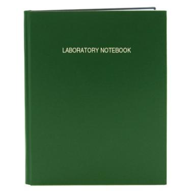 Imagem de BookFactory Caderno de laboratório verde - 168 páginas (formato de grade de 0,63 cm), 21 x 29 cm, capa verde, caderno de laboratório com capa dura costurada em seção (LIRPE-168-LGR-A-LGT1)