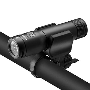 Imagem de Farol Para Bicicleta, Á prova de Chuva, Recarregável USB, Marca ROCKBROS, Com Lâmpada LED Material de Alumínio Ultraleve, Luz para MTB (BC02-700C)