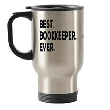 Imagem de Presentes para guardadores de livros – Caneca de escritório – Copos isolados para viagem – Agradecimento de escritório Natal – do cliente Boss