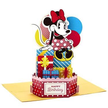 Imagem de Hallmark Cartão de aniversário Pop Up da Minnie Mouse da Paper Wonder (extra doce)