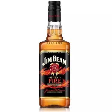 Imagem de Licor Whisky Jim Beam Fire Sabor Canela 1Litro