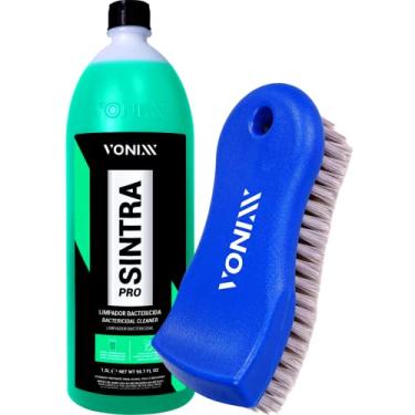 Imagem de Kit Limpeza Interior Exterior Sintra Pro 1,5L Apc Escova Macia Para Limpar Vonixx