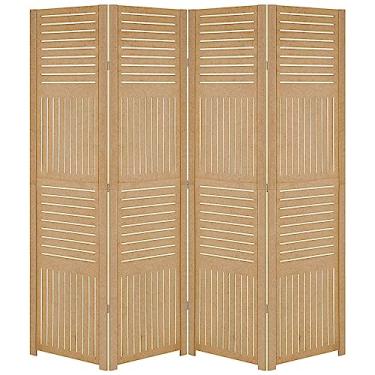 Imagem de Biombo Horizontal Vertical Divisor Separador Dobrado Repartido (4 Folha)
