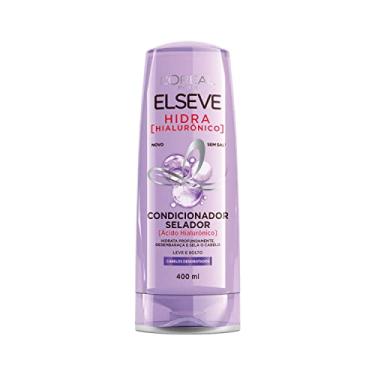 Imagem de L'Oréal Paris Elseve Condicionador Selador Hidra Hialurônico, Hidra Profundamente, Desembaraça e Sela o Cabelo, 400ml