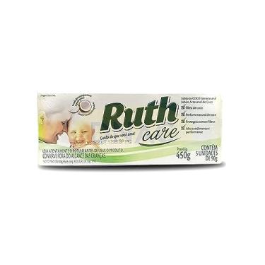 Imagem de Sabão De Coco Em Barra 5x90g Para Roupas Louças Cabelo - Ruth