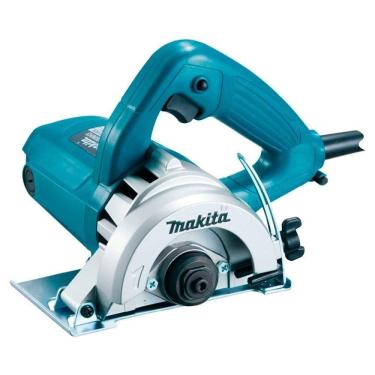 Imagem de Serra Mármore Makita 4100NH3ZX2 + 2 Discos, Preto/Azul, 110V