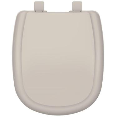 Imagem de Assento Sanitário Polipropileno Soft Close Sabatini Areia para vaso Icasa