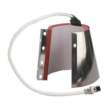 Imagem de TUDOPRAFOTO - Resistência de Caneca Cônica 13oz para Prensa de Sublimação 220v Prata