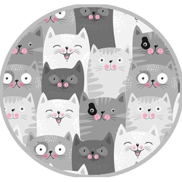 Imagem de Mouse Pad Redondo Gatinho (M01)