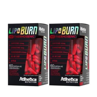 Imagem de Kit Com 2 Lipo Burn 60 Caps  - Atlhetica Nutrition