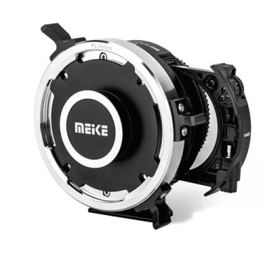Imagem de Meike PLTX-C VND Adaptador de lente de foco manual com ND variável e conversor de filtros UV transparente para lentes de cinema ARRI série PL para câmeras Fujifilm X Mirrorless XT2 XT5 XT20 XT30 X-A2