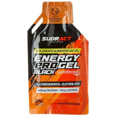 Imagem de Sudract Energy Pro Gel Black - 10 Sachês 30G Caramelo Salgado -