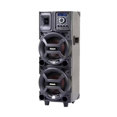 Imagem de Caixa de Som Amplificada ACA1101 Duplo 8 Black 1100W - Amvox