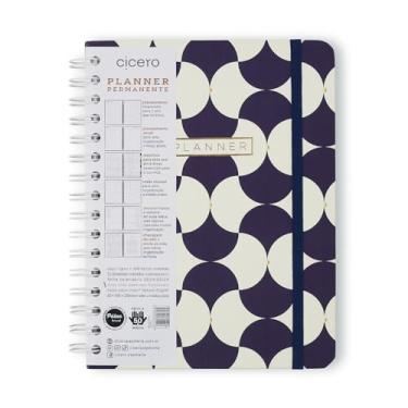 Imagem de Planner Permanente Wire-o Bossa Nova Semanal Notas A5 Boemia, Cicero