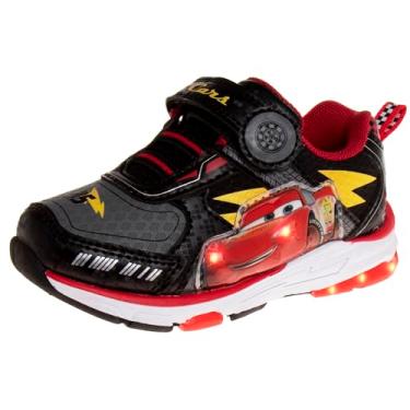 Imagem de Disney Pixar Cars Lightning McQueen Boys Light up Sneakers (Toddler/Little Kid) Red