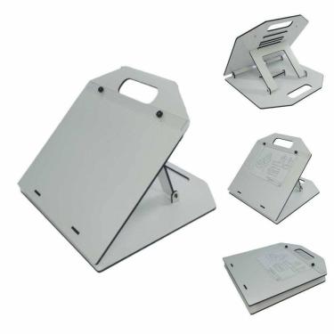 Imagem de Prancheta A3 Articulada Portátil Desenho Técnico Branca 6Mm