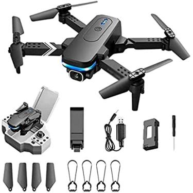 Imagem de Drone com câmera 4K para crianças, drones para iniciantes adultos com zoom 50x Mini drones RC para crianças de 8 a 12 anos, transmissão de imagem HD flip 360 ° Decolagem/pouso com uma tecla,