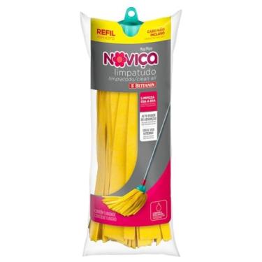 Imagem de Noviça - Refil Mop Limpa Tudo, Cor Amarela, Bettanin