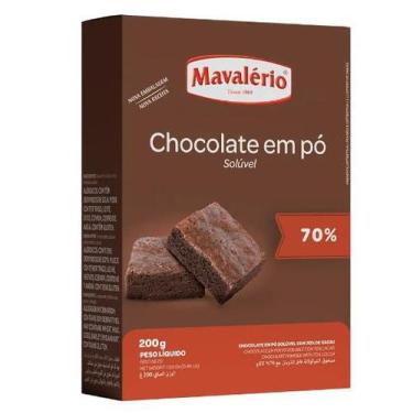 Imagem de Mavalério Chocolate Em Po Gourmet 70% Cacau 200G - Mavalerio