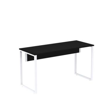 Imagem de Mesa Madeira 1500x600mm M150/60p25tub Preto/Branco