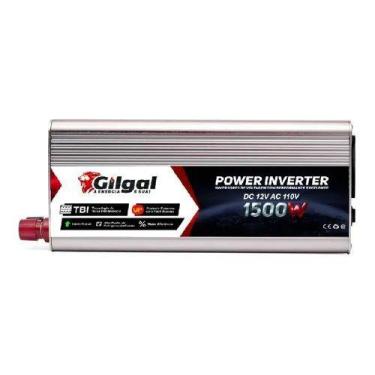 Imagem de Inversor De Energia 1500W Transformador 12V Automotivo 110V - Gilgal