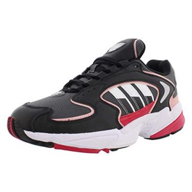 Imagem de T nis feminino Adidas Originals Falcon tamanho, Black/Red/Pink, 11