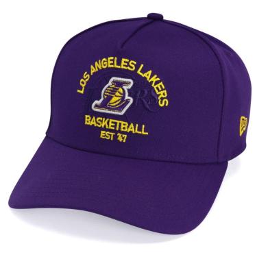 Imagem de Boné New Era 9Forty A-Frame NBA Los Angeles Lakers Roxo